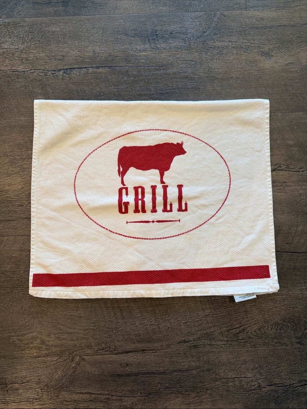 Williams Sonoma Cotton "Grill" Kitchen Towel